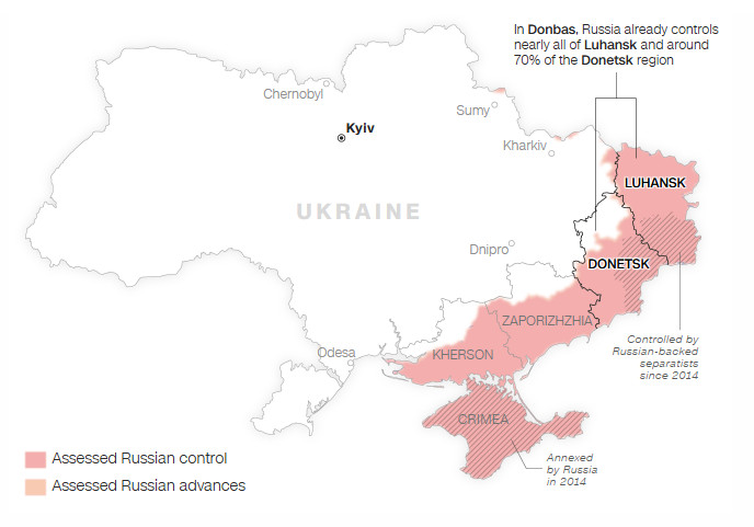 Η Ρωσία, το Ντονμπάς και η διεθνής τάξη: Γιατί ο Πούτιν θέτει ως όρο την κατοχή Ντονέτσκ και Λουγκάνσκ